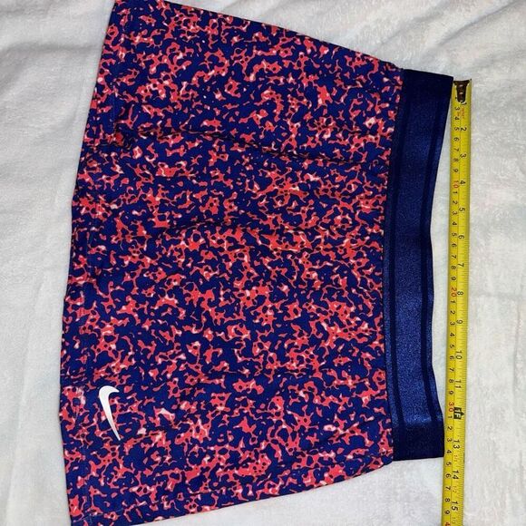 Nike Dri-fit Women’s Golf Skort Blue Pink Abstract Splatter Small EUC - Picture 4 of 8